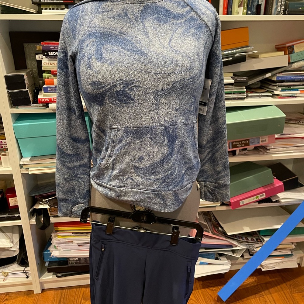 Three pieces - Girls Athleta Blue pieces - hoodie, tee and pants - Girls XL